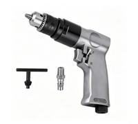 pour perceuse Pneumatique Légère 10mm Pour Travaux Lourds pour(3/8 Silver) | Compacte 10mm, ergonomique, légère, réduit fatigue, idéale usage prolongé