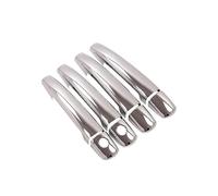Pour Peugeot 3008 MK1 2008-2016 Couvercle de poignée porte voiture chromé Poignées de portes extérieures de voiture(2 keyhole)