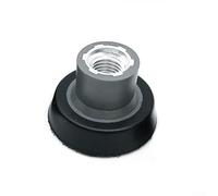 Pour plaque de support M14 pour polisseuse rotative, adaptateur de support de polissage éponge pour support de disque tampon de détail de 1/2/3", construction en métal et PVC pour (5,1 cm)