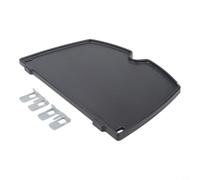 Pour plaque en fonte robuste de 32 x 21,8 cm, résistante à la chaleur pour | Spécialement conçu pour Weber Q1000, Q1200, Q1400, montage stable, ne glisse pas pendant le barbecue