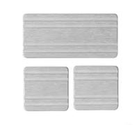 pour Plateau Séchant Diatomite 20x10cm Absorption Rapide pour(Gray) | Absorption rapide, pierre naturelle, garde comptoir sec, pour idéal évier cuisine, finition gris foncé