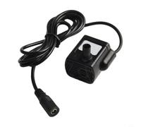 pour Pompe à Eau Submersible 12V 200L/H Silencieuse Aquarium Étang | Acier inoxydable résistant à l'usure Aspiration à ventouse Rotor aimant permanent Plage de