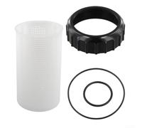 Pour pompe de piscine Steinbach - Composants d'insertion de rechange y compris les accessoires de vis de tamis d'aspiration et deux joints toriques
