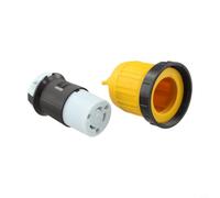 pour prise Femelle 30A 125V Verrouillage Rotatif Étanche pour | Verrouillage rotatif sécurisé, étanche IP67, pour idéal pour remorques, bateaux et usage extérieur intense