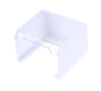 pour prise Murale Étanche 95x100mm pour anti-poussière pour(White) | Matériau ABS , protection IP66, pour idéal jardin terrasse, dimensions 95x100x70mm, transparent