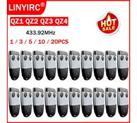 pour QZ1 QZ2 QZ3 QZ4 Télécommande de portail pour ouvre-porte de garage 433,92MHz 3pcs 4Button
