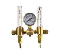 Pour régulateur de pression en laiton compatible Argon type 191 avec fonction double sortie et filetage de raccord de gaz standard (CGA580)