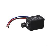 pour régulateur de vitesse de moteur CC PWM 12 V/24 V Régulateur de tension CC en continu avec dissipateur thermique 12 V 24 V Régulateur de ventilateur pour voiture camion chauffage 12 V/24 V