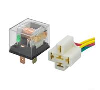 pour relais 12V 100k Opérations Haute Sensibilité pour relais | Diode intégrée, protection surtension, boîtier ABS pour robuste, auto pour moto, pour facile installation