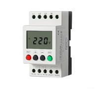 pour relais Protecteur Moteur Triphasé avec Écran LCD pour | Protection moteur complète, anti-interférences, pour ascenseurs et climatisation, réglages personnalisables