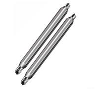 pour roue de céramique 22mm Acier pour Carrelette pour roue | Acier trempé pour robuste, design double tête, compatible carrelettes manuelles, finition silver durable