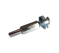 pour roue de Polissage pour coton 100mm pour Perceuse Métal(100mm) | pour coton , finition , pour idéal métal, , aluminium, tige 6mm incluse, usage perceuse