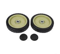 pour roues Motrices pour avant et Arrière pour HRJ216 HRJ215 HRJ196 - Kit de Remplacement en Caoutchouc avec Caches 20.5cm et 19.5cm(front)