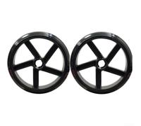 pour roues pour gril 155mm Revêtement Caoutchouc pour robuste(A) | Revêtement caoutchouc, silence absolu, glissement doux, pour idéal terrasse, usage extérieur fréquent