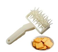 pour rouleau à pizza - Rouleau à pâtisserie ergonomique pour une | domestique avec pointes | pour la préparation de gaufres, crêpes, pâtisseries, outil portable pour
