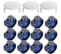 Pour Ryobi One + bobine et ligne pour Ryobi AC14RL3A/AC14HCA pour coupe gazon sans fil lame coupe tondeuse à gazon bobine de coupe-bordures R-15pcs