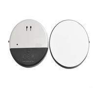 pour slim Vibration Alarm Sensor 130dB Glass Break pour slim(2pcs) | Ultra- pour slim 10.5mm profile, invisible on glass, discreet home security, 130dB loud siren, deters intruders effectively