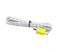 pour sonde Thermocouple K-Type Résistante Chaleur 400°C pour(300cm) | Plage -50°C à 400°C, réponse rapide, pour fil pour cuivre plat, sûr et , pour idéal usage général