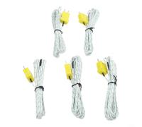 pour sonde Thermocouple K-Type Résistante Chaleur 400°C pour(5m) | Plage -50°C à 400°C, réponse rapide, pour fil pour cuivre plat, sûr et , pour idéal usage général