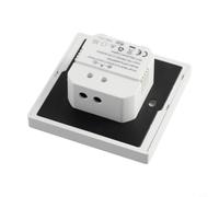 pour Sonoff NSPanel Pro Smart Home Panneau de commande avec pour zigbee pour passerelle, hub tactile Wi-Fi pour gestion d'appareils, scènes et surveillance de la caméra, noir (blanc)