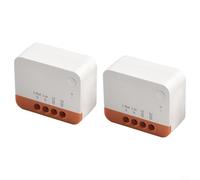 Pour SONOFF ZBMINI-L2 pour Zigbee 3.0 pour commutateur intelligent | Bidirectionnel pour module de relais sans fil neutre nécessaire | Commande vocale pour maison intelligente pour éclairage | Design