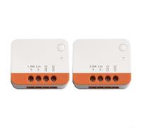 Pour SONOFF ZBMINI-L2 pour Zigbee 3.0 pour Smart Switch | Bidirectionnel pour module de relais sans fil neutre nécessaire | Commande vocale pour maison intelligente pour éclairage | Design compact