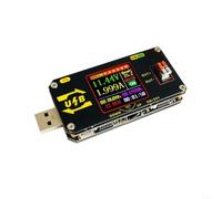 Pour testeur USB C pour pd avec écran couleur, déclencheur d'alimentation | Corps en métal, réglable de 0,6 à 30 V, déclencheur QC/PD, protection contre les surtensions, surveillance de tension/courant