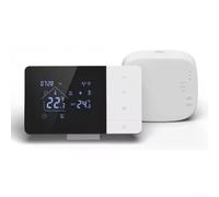 Pour thermostat de chaudière compatible Tuya avec programmation par application commande vocale et prise en charge de sortie de relais à sec (sans WiFi)
