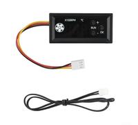 Pour thermostat de ventilateur PWM 12 V CC avec connecteur 3P et pour différents types de sondes pour la détection de température d'air, de liquide et de montage (A)