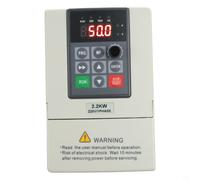 pour vfd 2.2KW pour Moteur pour broche CNC et Fraiseuse pour | Entrée monophasée 220V, sortie triphasée 380V, pour puissance 2.2KW, pour idéal conversion phase