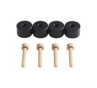 Pour Voron2.4 pour lit R2 nivellement Colonne solide Kit de montage PEEK Standoffs pour un alignement constant du plateau chauffant sans déformation du cadre