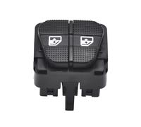 Pour VW Pour Accessoires Golf LED Vert Rétro-éclairage Voiture Interrupteur Fenêtre Électrique Pièces D'auto 1H0959855 1H0959855C Interrupteur Contrôle Lève-vitre(12 Pins)