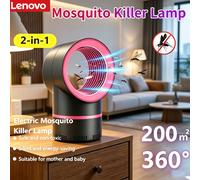Pour Xiaomi lampe anti-moustique piège à mouches électrique insectes USB branché dans la lampe Portable muet Anti moustique lampe insectes Gray