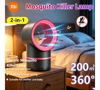 Pour Xiaomi lampe anti-moustique piège à mouches électrique insectes USB branché dans la lampe Portable muet Anti moustique lampe insectes White