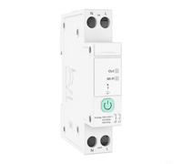 Pour Zigbee Actionneur de commutation intelligent 32 A avec mesure d'énergie, protection contre les surcharges et les surtensions, contrôle à distance par application, compatible avec Alexa et pour