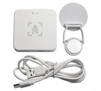 Pour ZIGBEE pour capteur de présence humaine intelligent pour Tuya Smart-Life & Z2M, détection de luminosité et de distance, pour Alexa et Google, ABS blanc 6 x 6 x 4 cm (#1)