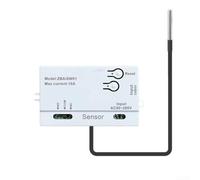 pour zigbee Temp Controller AC85-265V Waterproof Probe pour(A)