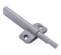 Poussez les loquets de porte ouverts, Loquet de placard, 2 loquets tactiles d'armoire muets for double ouverture(Gray 1)