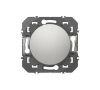 Poussoir 1 poste Dooxie aluminium Legrand