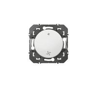 Poussoir 2 positions Dooxie - Commande VMC - Blanc