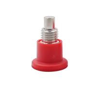 Poussoir à bouton, Plongeur d'indexation VCN218, acier au carbone inoxydable, filetage grossier, multicolore, plusieurs tailles(Rosso,VCN218-MB-M10-6-7-1.5)