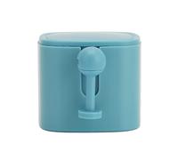 Poussoir de Bouton de Commutation Intelligent, Pas de Câblage, Contrôle de L'application Bluetooth, Commutateur Intelligent sans Fil, Commande Vocale à Distance pour Ventilateur de Porte de(Bleu)
