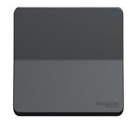 Mureva Styl - Bouton poussoir - composable - IP55 - IK08 - connexion auto - gris - SCHNEIDER ELECTRIC - MUR35027