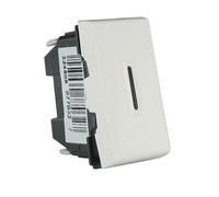 Poussoir inverseur à voyant - Legrand - MOSAIC - 6 A - 250 V - Blanc