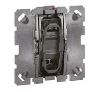 Legrand 067031 Poussoir Inverseur Céliane, Contact NO-NF ou Poussoir VMC, 6A
