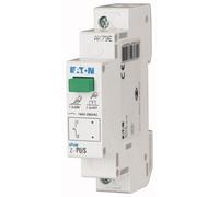 Eaton Interrupteur à bouton-poussoir monopolaire Z-PU/S 276291 16A 250V AC 1Z 1M Vert