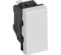 Poussoir Mosaic-Legrand-Blanc-1 module Noir G