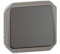 Poussoir No-nf Plexo Composable Anthracite Legrand 069841l