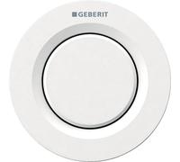 Geberit Typ 01 bouton de chasse d'eau pour WC blanc 116.040.11.1