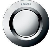Poussoir pneumatique à encastrer chromé brillant GEBERIT 116.040.21.1